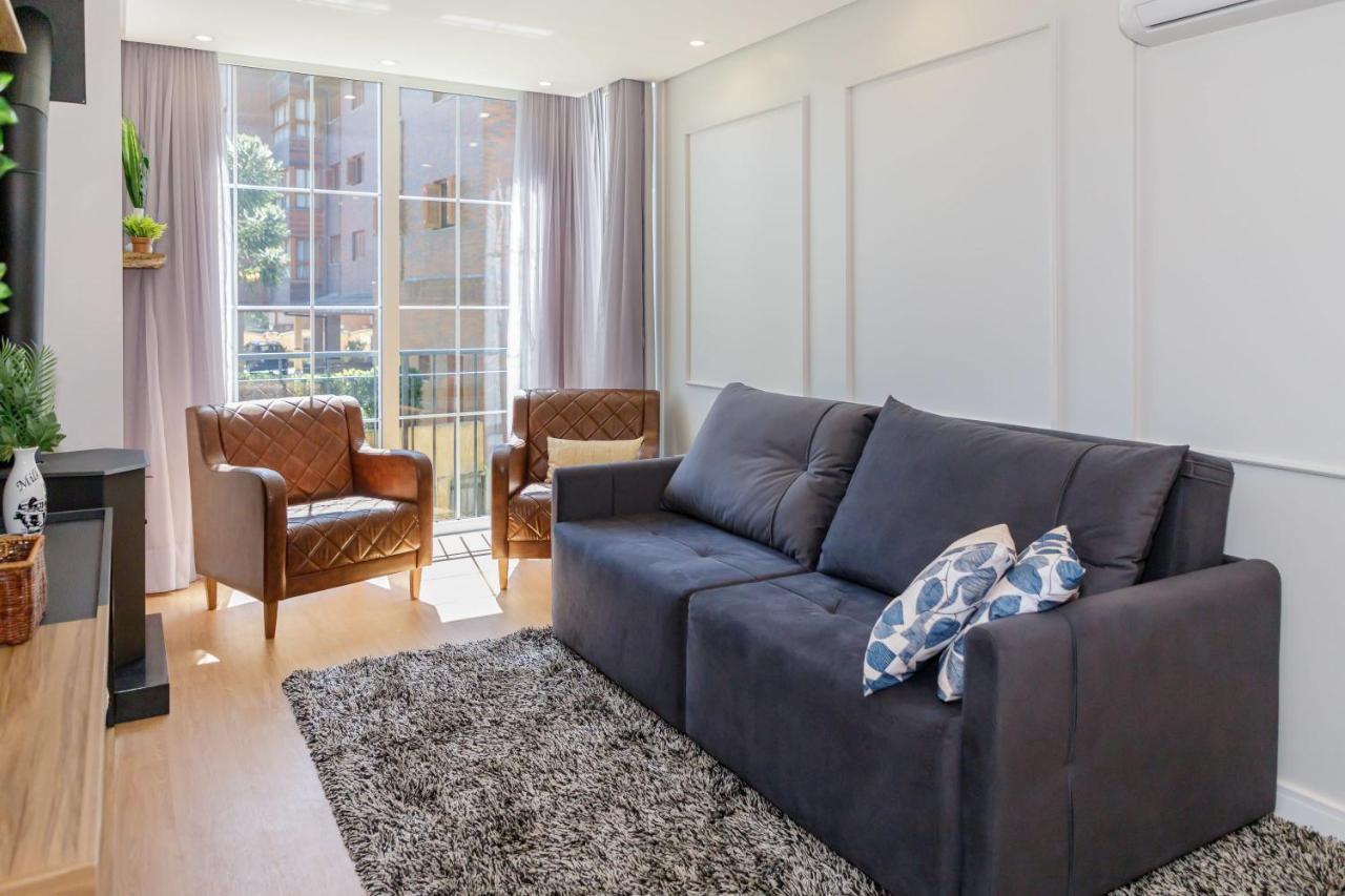 Ferienwohnung Novo Maravilhoso Apartamento No Centro - Gramado Exterior foto