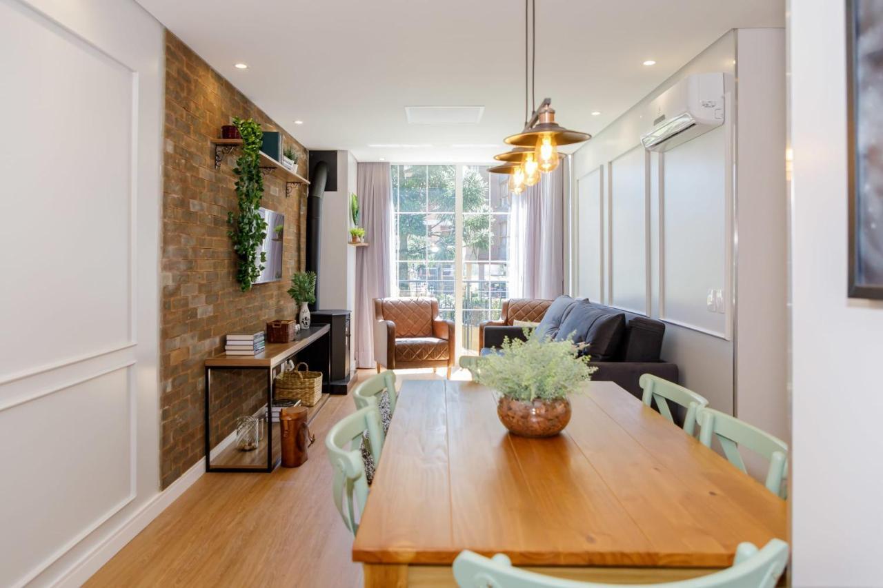 Ferienwohnung Novo Maravilhoso Apartamento No Centro - Gramado Exterior foto